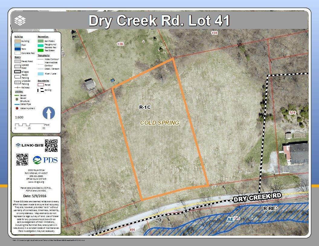 2. Single Family Homes for Sale at 0 Dry Creek Road 0 Dry Creek Road Cold Spring, Kentucky 41076 United States
