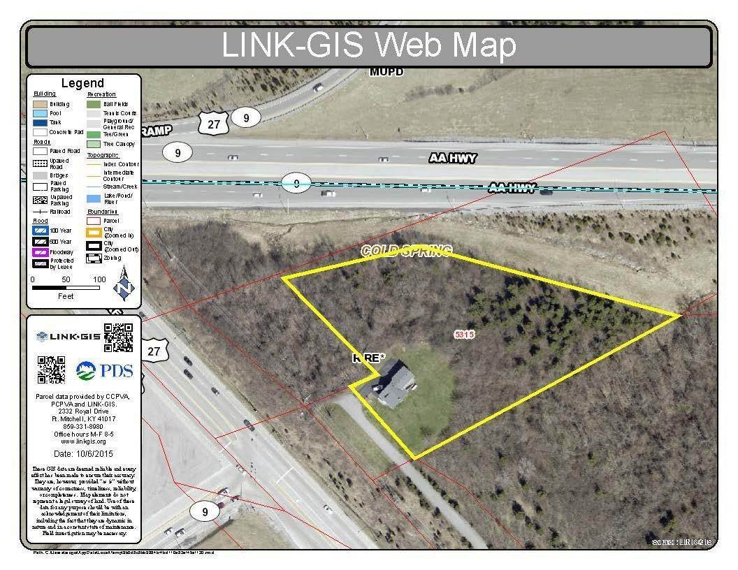 Land for Sale at 5315 Alexandria Pike Cold Spring, Kentucky 41076 United States
